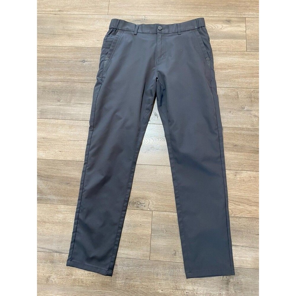 Jack Archer Jetsetter Performance Mens 31X30 Gray Smart Tech Chino Golf Pants